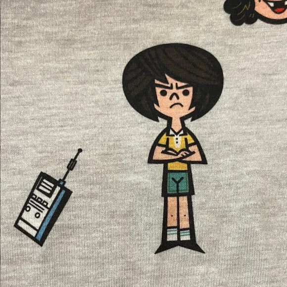 Netflix Stranger Things Kids Nightgown - Red and Gray - Picture 5 of 8
